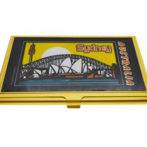THREE Sydney Themed Business Card Holders